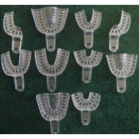 TMG Disposable Impression trays - 10 Pcs / Bag Blue